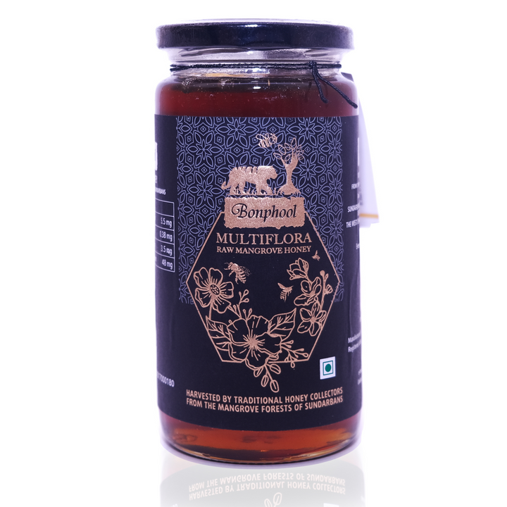 Bonphool Multiflora Raw Mangrove Honey-490 grams