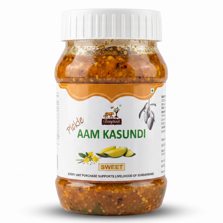 Bonphool Aam Kasundi Sweet Pickle, 200g