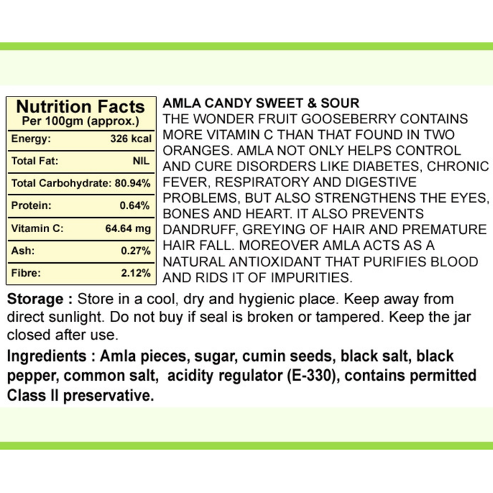 Bonphool Amla Candy (Sweet & Sour) - 200g