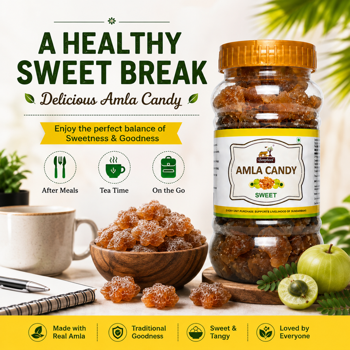 Bonphool Amla Candy (Sweet) - 200g