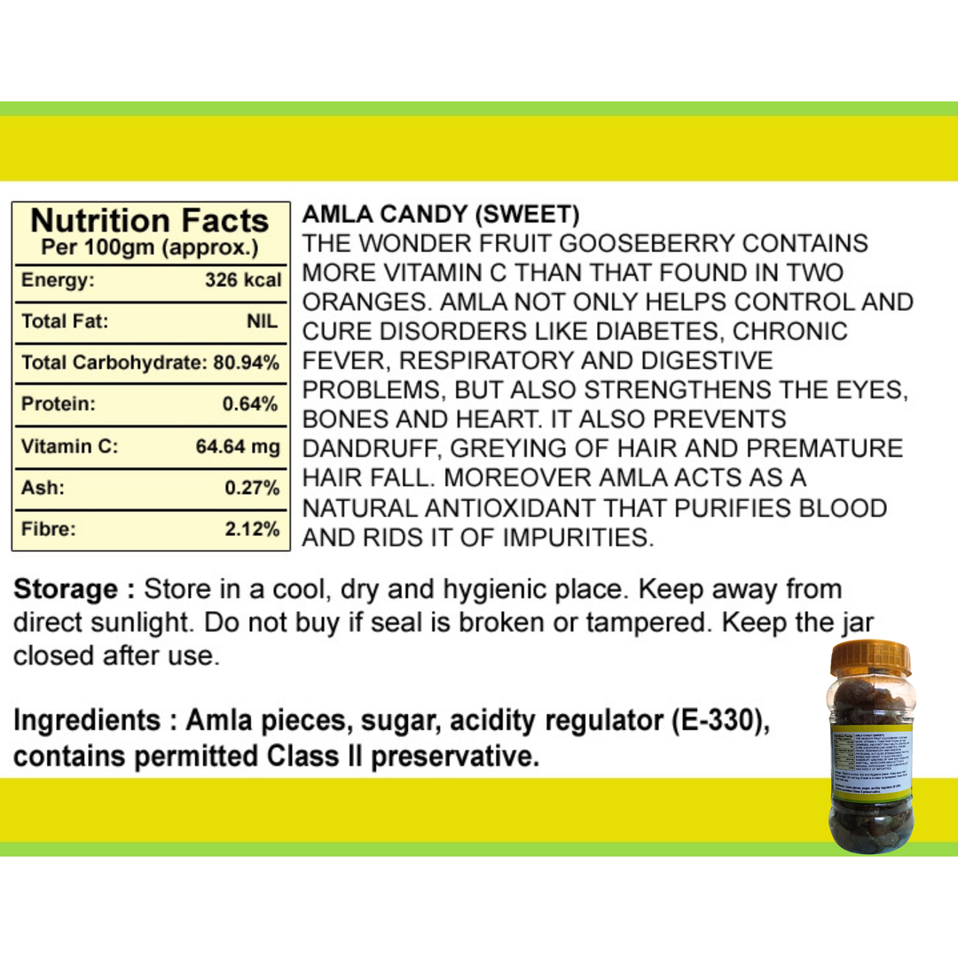 Bonphool Amla Candy (Sweet) - 200g