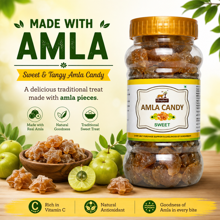 Bonphool Amla Candy (Sweet) - 200g
