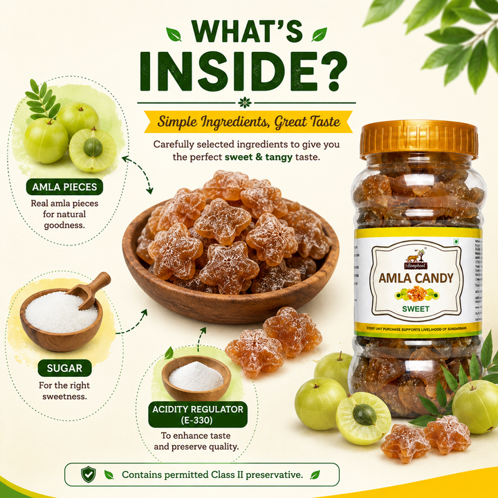 Bonphool Amla Candy (Sweet) - 200g