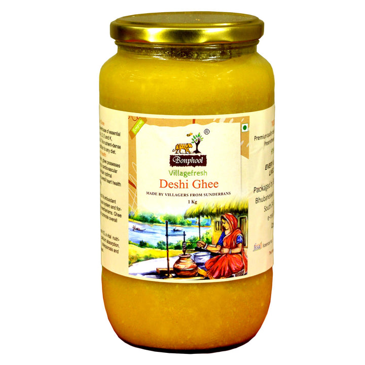 Bonphool A2 Desi Cow Ghee – 100% Pure, Healthy & Bilona Made